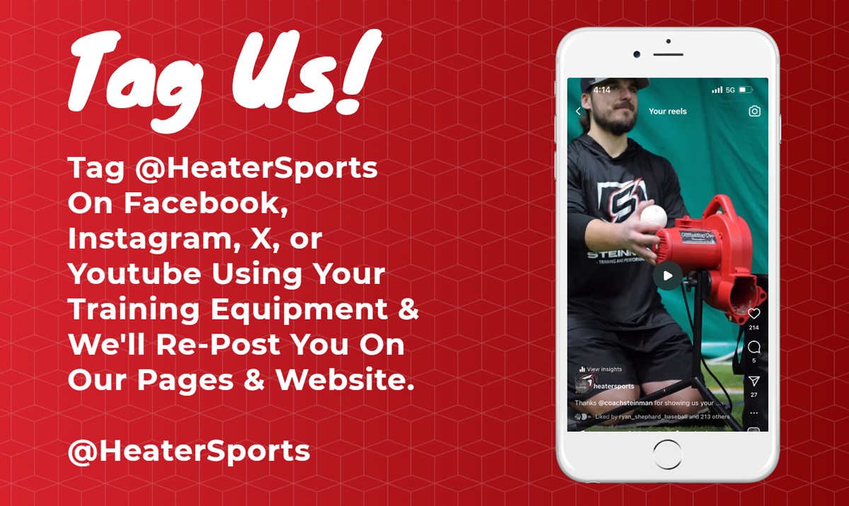 Heater Sports Social Media Tag